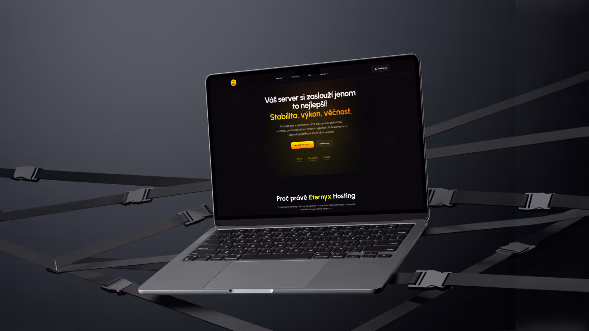 Titulná fotka projektu - Kompletné digitálne riešenie pre hostingového poskytovateľa